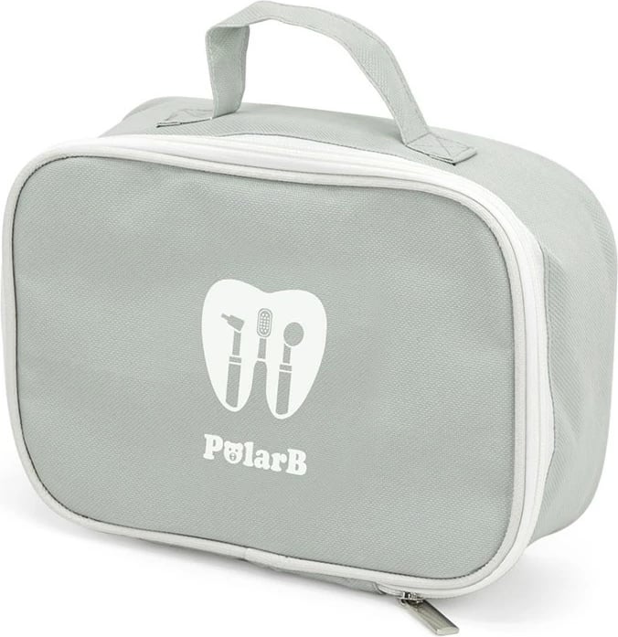 Set dentist druri, Viga, Little Dentist, dru ahu, për moshat 3+, me çantë bartëse, multingjyrësh, set