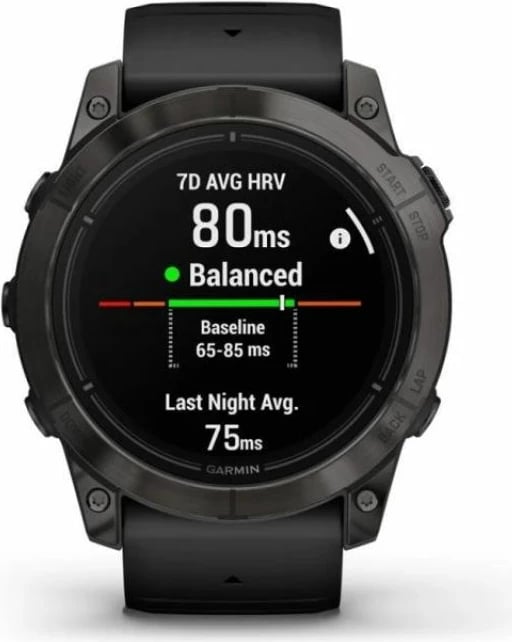 Orë sportive Garmin unisex, e zezë