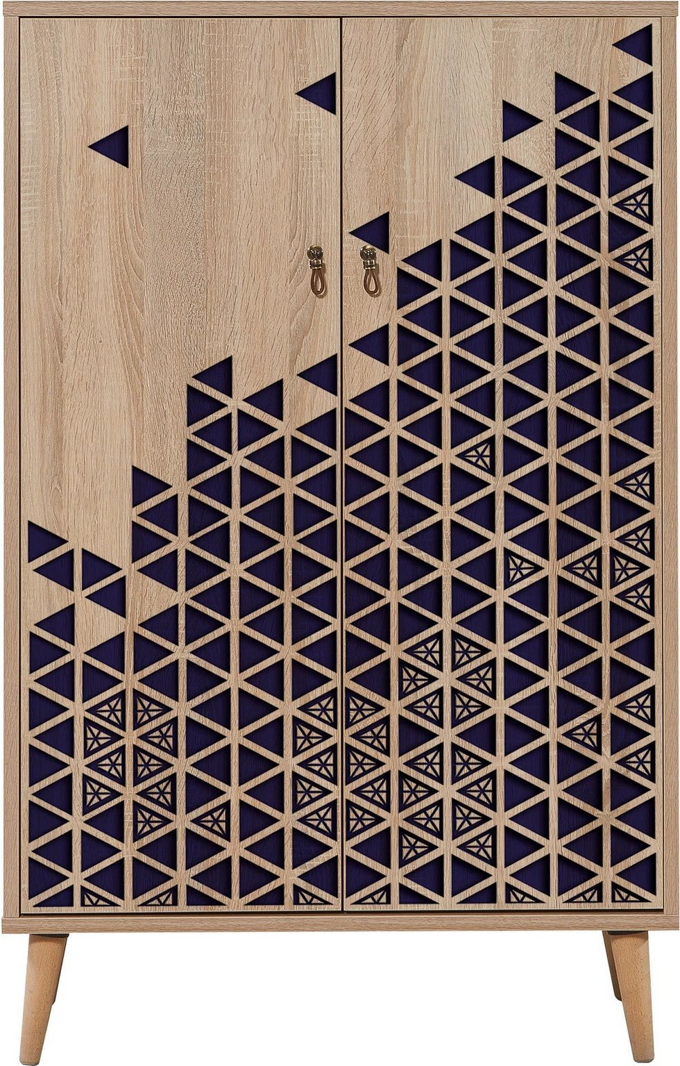 Dollap multifunksional Hanah Home, Multibox - 123, ngjyrë lisi Sonoma