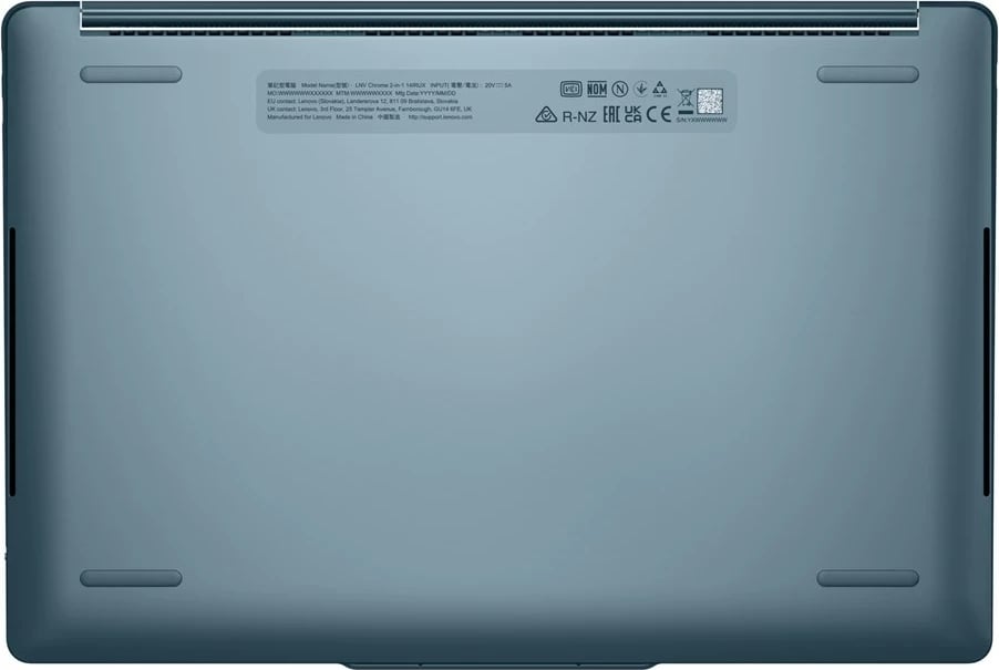 Laptop Lenovo Yoga Book 9 14IAH10, Intel Core Ultra 7 255H, 14", 32 GB RAM, 1 TB SSD, OLED Touchscreen, Teal