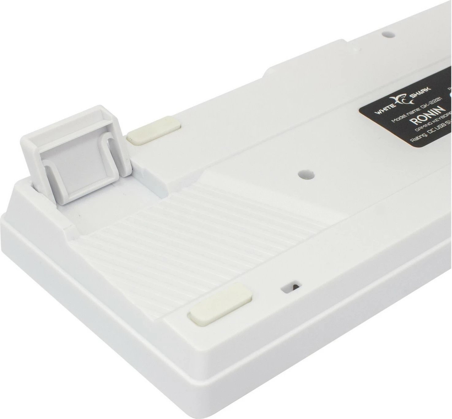 Tastierë gaming White Shark Ronin GK-2201, RGB, USB, e bardhë