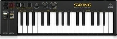 Tastierë MIDI Behringer SWING, e zezë dhe e bardhë