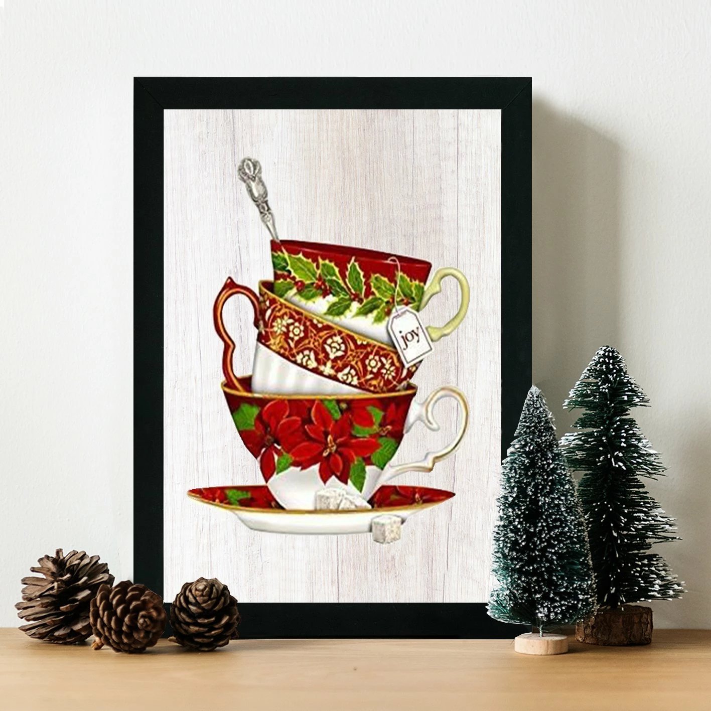 Pikturë dekorative me kornizë, MDF, shumëngjyrëshe, Wallity, SC7436501193102, 24x29cm