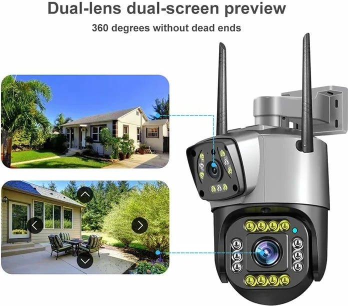 Kamere WiFi 8.0MP HD V380 Pro