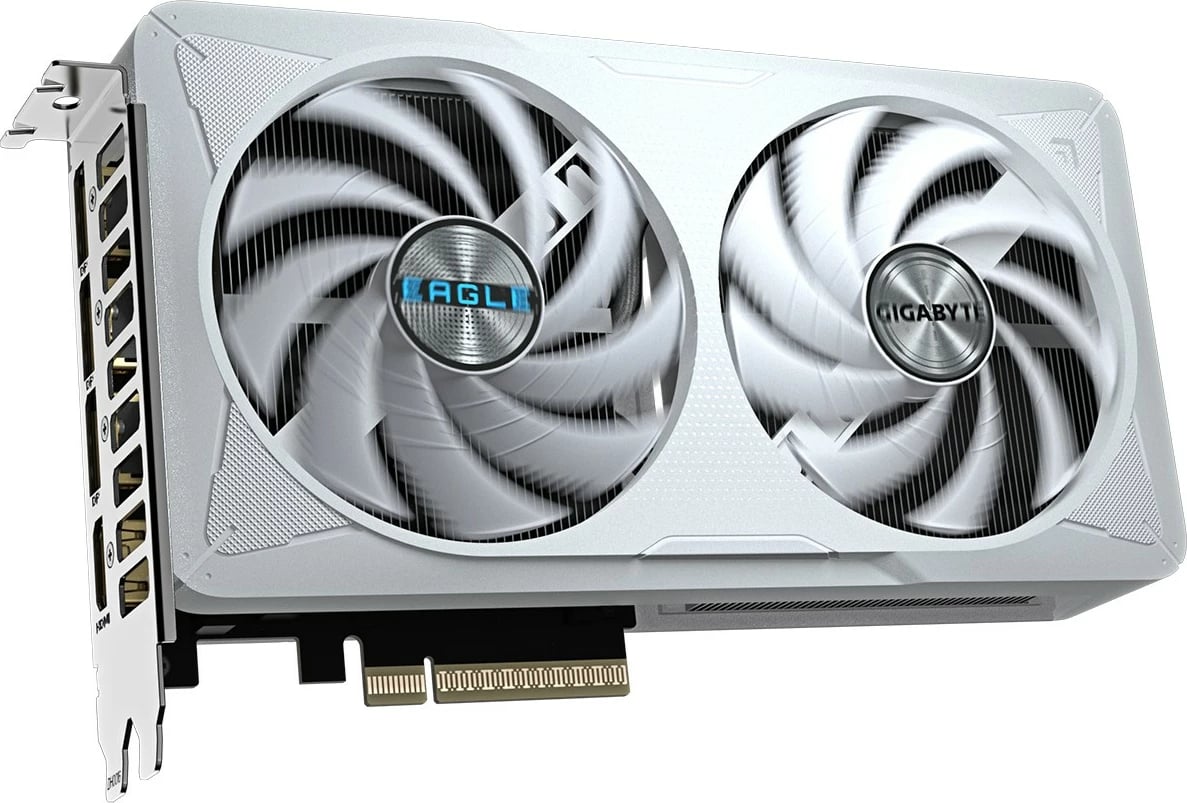 Kartelë grafike Gigabyte RTX 5060 EAGLE OC ICE 8GB GDDR7 e bardhë