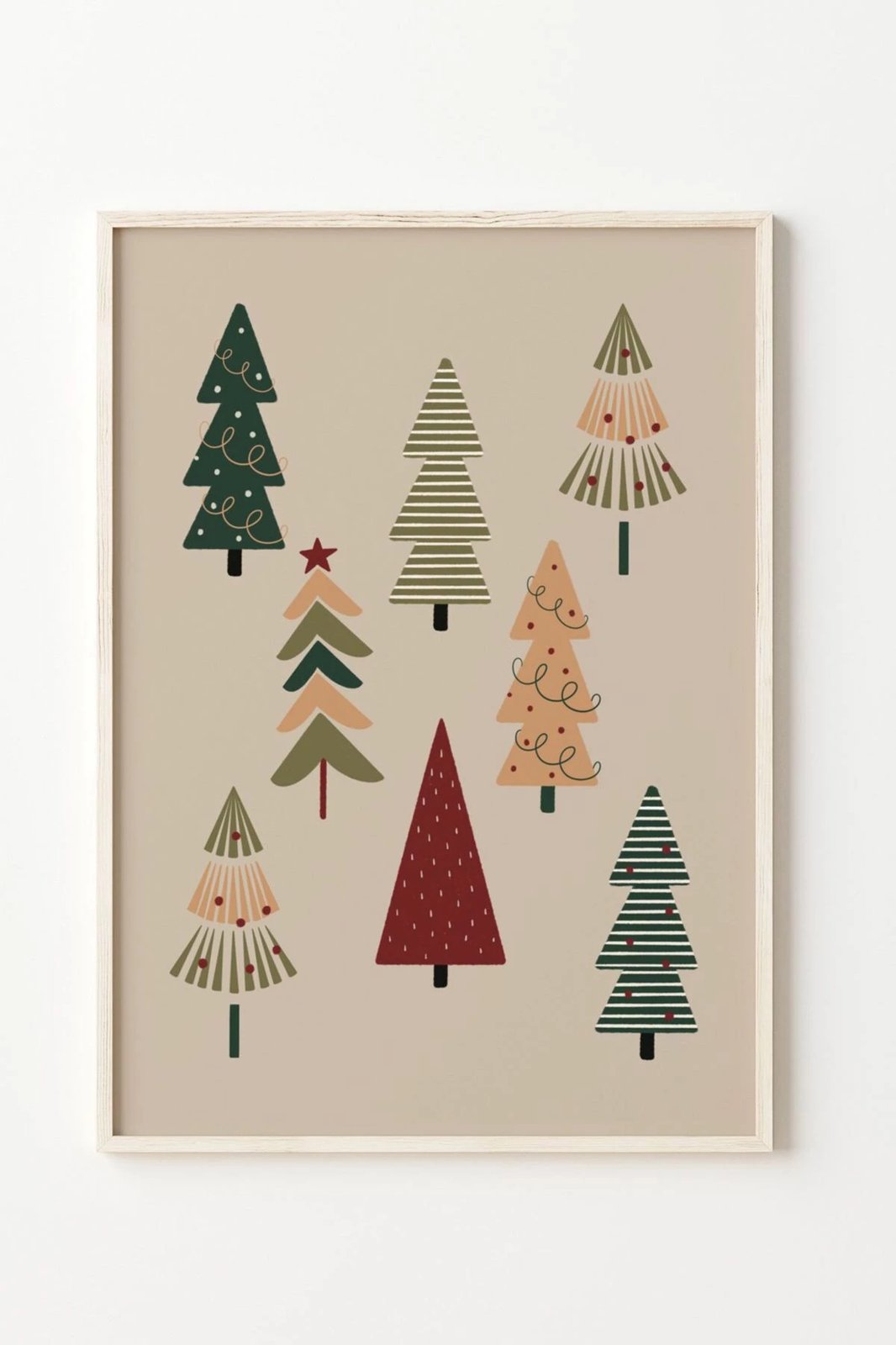 Pikturë dekorative me kornizë (3 copë), Wallity, Nwyearmdl7