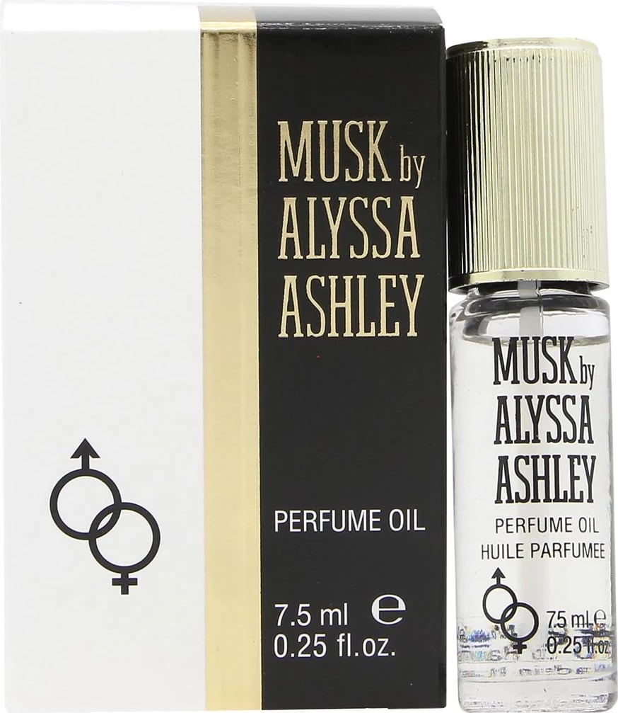 Eau de Parfum unisex Alyssa Ashley Musk Oil 7.5ml