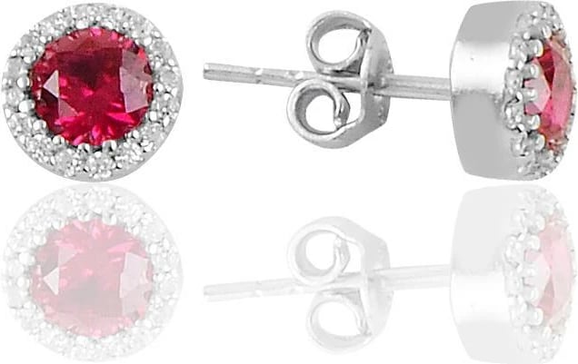 Vathë argjendi Jumeon, ngjyrë e kuqe, 9940KRM