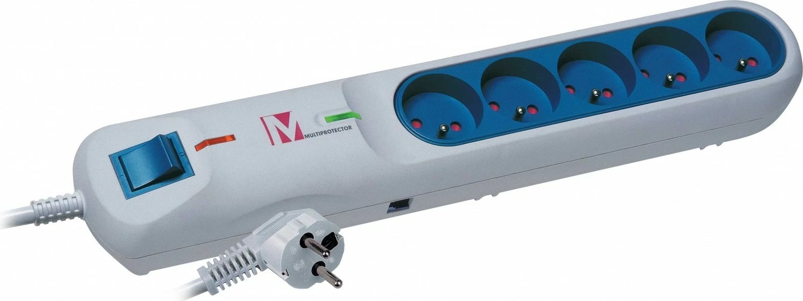 Prizë mbrojtëse Lestar LFT-2001A, 5 dalje, 2.5m, Gri/Blu