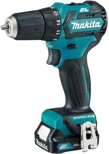 Makineri vidash Makita DF332DSAE, 10.8V, 2Ah, pa çelës, Blu