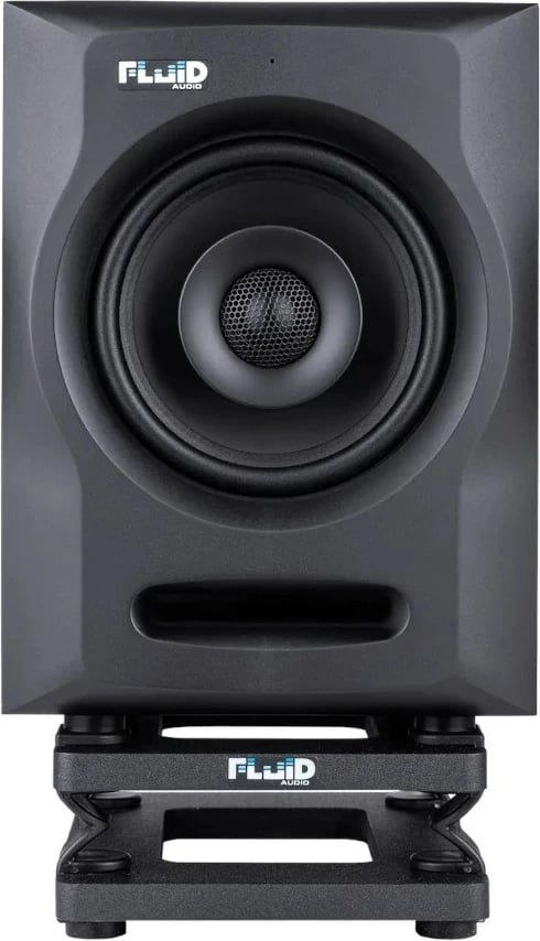 Stenda për monitorë studio Fluid Audio DS5, 4-5 inç, Plastike, Zezë, Set 2 copë
