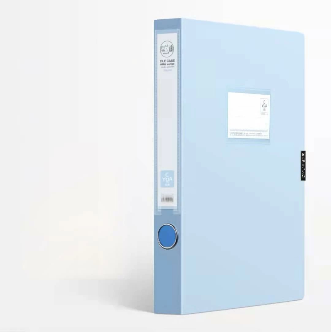 Kuti dosjesh A4 NEXT 11050-03, Polipropilen, Blu