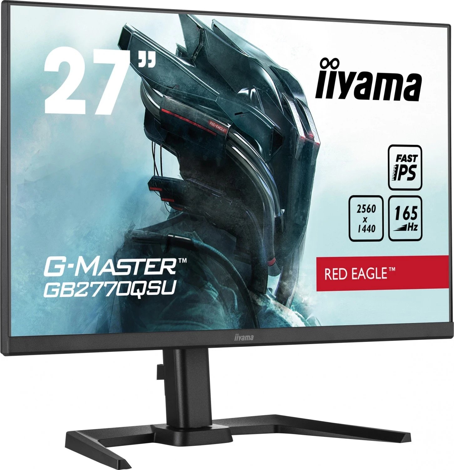 Monitor iiyama G-Master GB2770QSU, 27", Quad HD, i zi