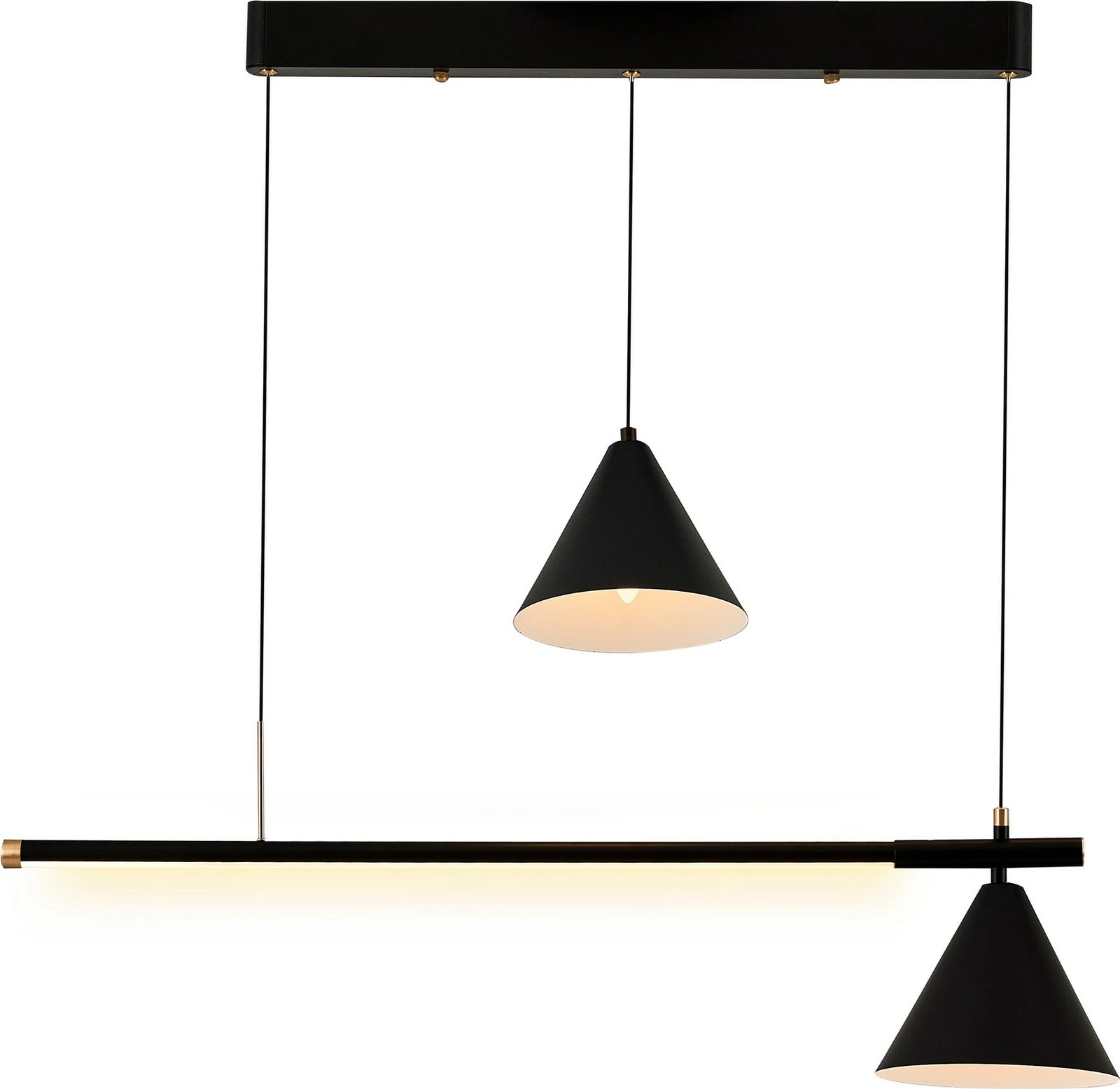 Llambë tavani Opviq, L1101, e zezë