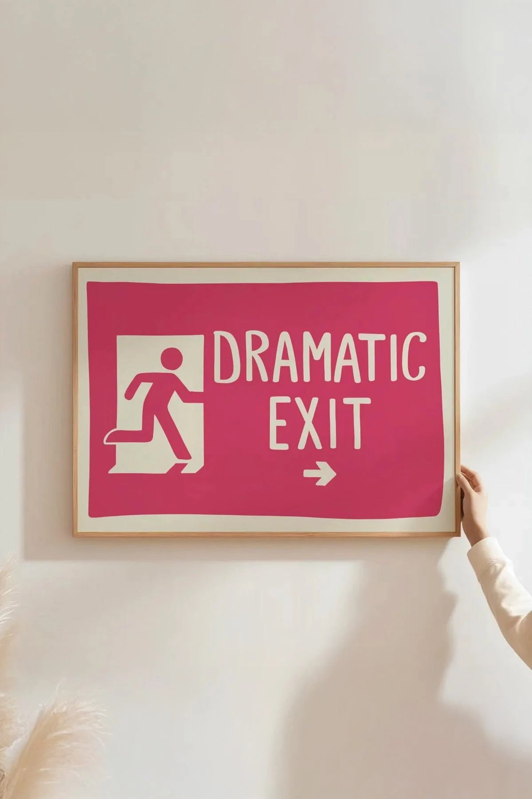 Pikturë dekorative me kornizë, shumëngjyrëshe, Wallity, Artsmdftek2-5070, 50x70cm