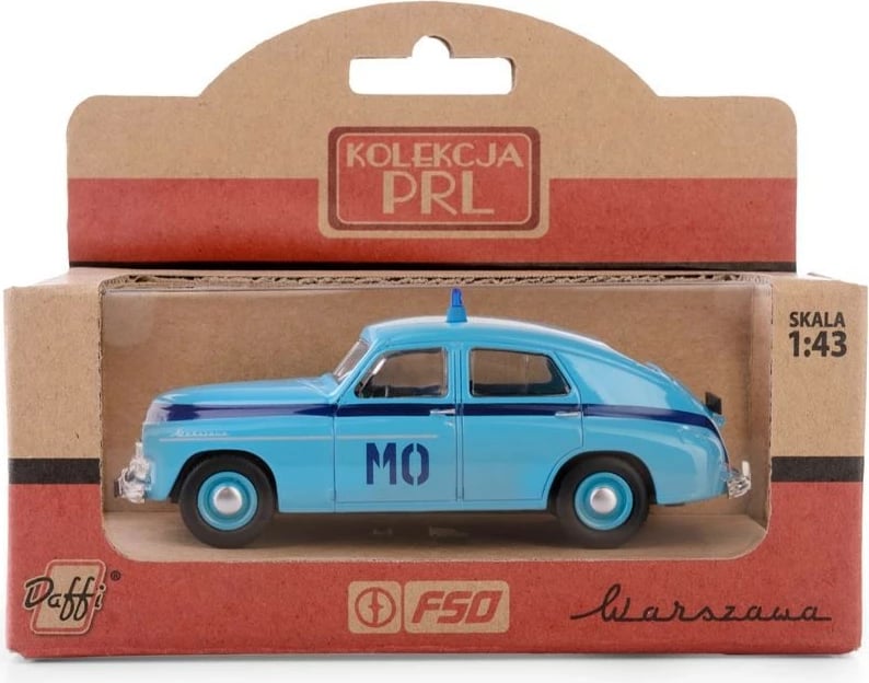 Maketi veturë Daffi PRL Warsaw M-20 MO, 1:43, Kaltër