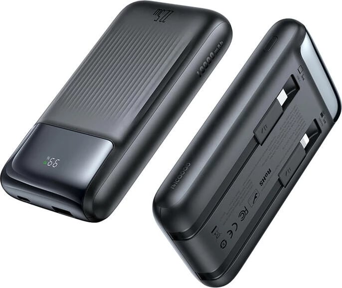 Powerbank Mcdodo MC-0241, 10000mAh, 22.5W, e zezë