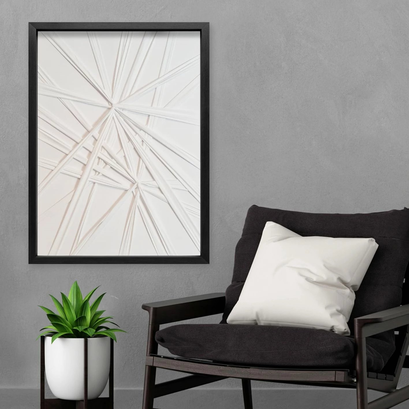 Pikturë dekorative me vaj, Wallity, SCIP9752 - 70100, shumëngjyrëshe, 72x102cm