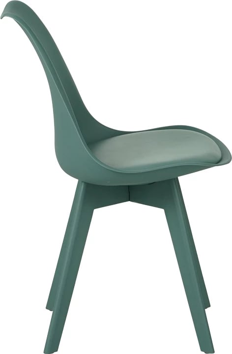 Karrige Gaston PP-PU ngjyrë gjelbër 53.5x48.5x81.5cm