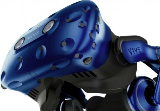 Syze VR HTC Vive Pro 2 Full Kit, 3.5", 4896x2448, me kontrollera dhe stacione baze, zi/blu