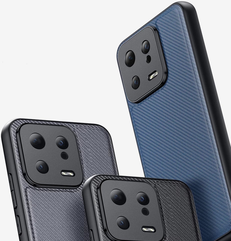 Mbështjellës Dux Ducis Fino për Xiaomi 13, Gri