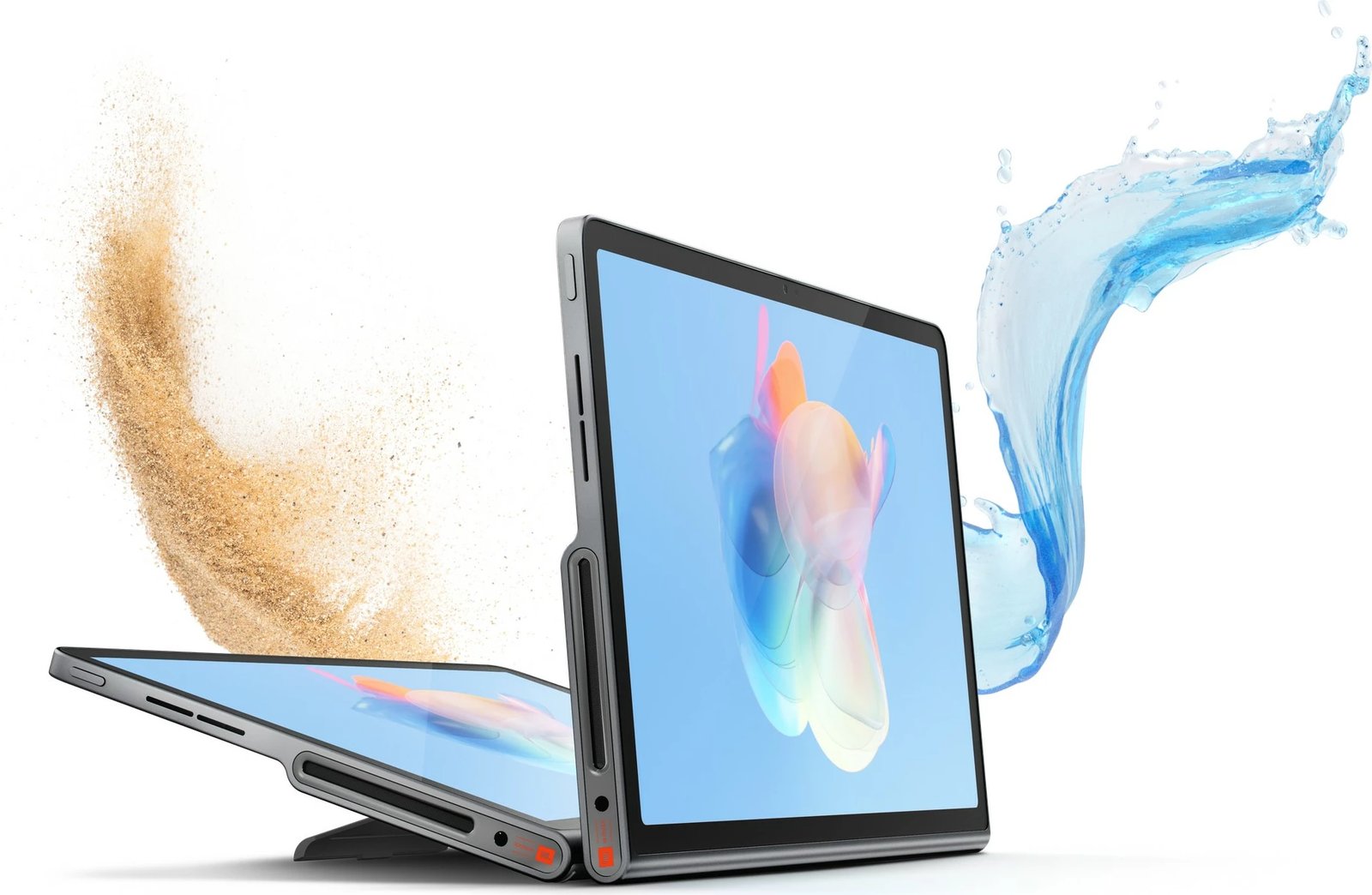Tablet Lenovo Tab Plus 8GB 128GB luna grey me mbështjellës Tablet Lenovo Tab Plus 8GB 128GB luna grey me mbështjellës