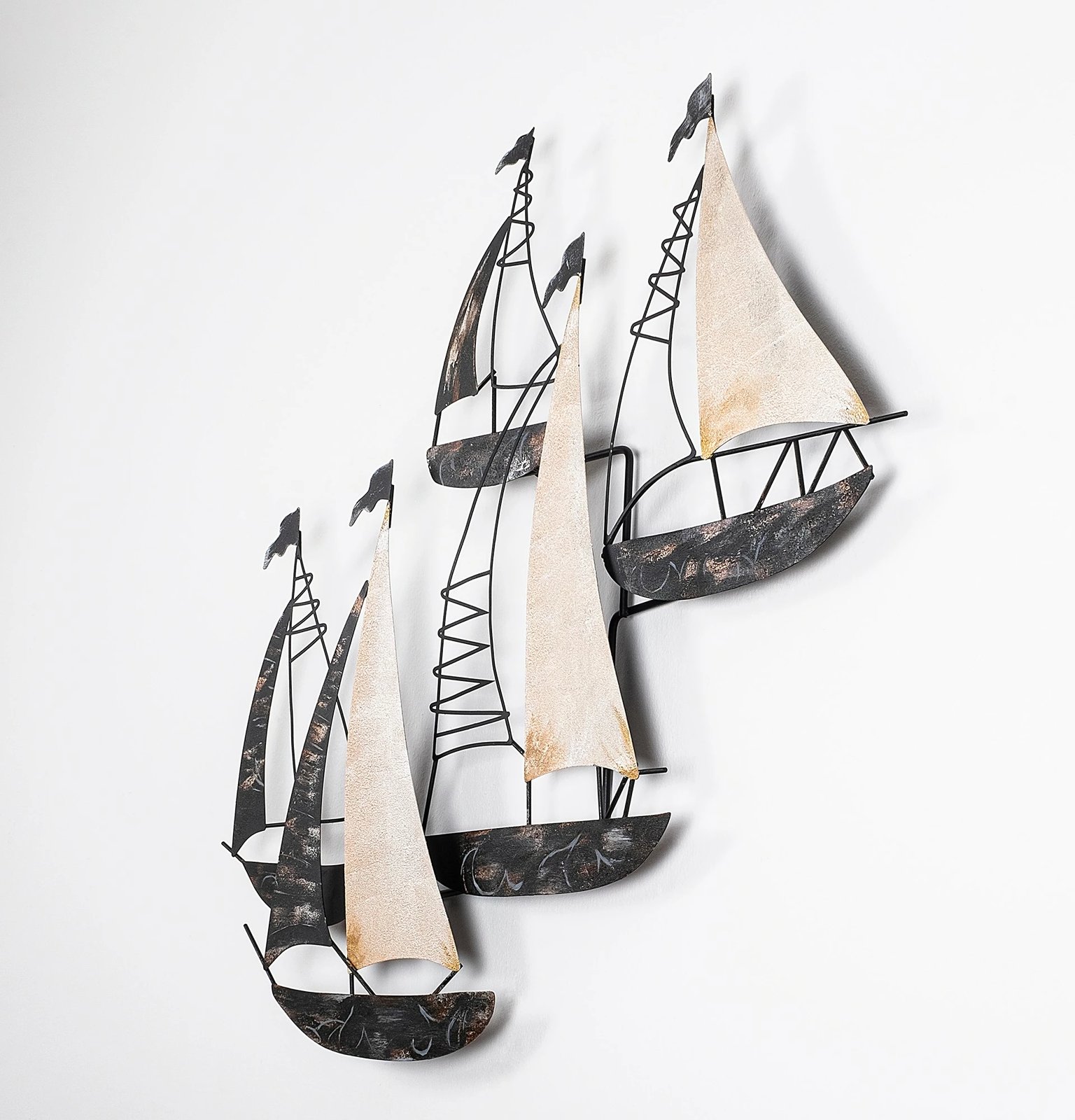 Aksesor dekorativ metalik për mur, Wallity, Kadırga