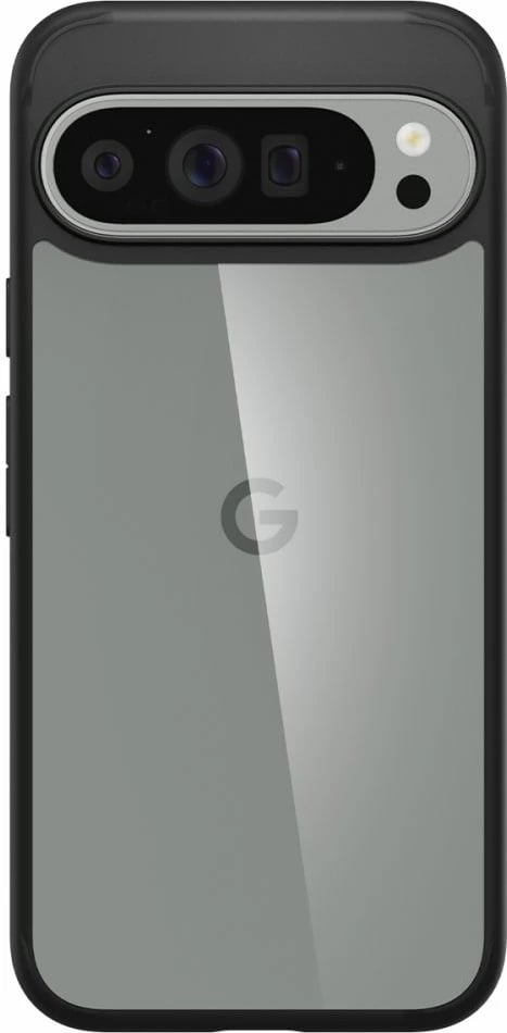 Mbështjellës Spigen Ultra Hybrid për Google Pixel 9 Pro XL, i zi