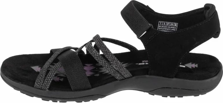 Sandale Skechers femra, të zeza