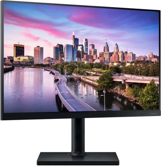 Monitor, Samsung, F24T450GYU (LF24T450GYUXEN), 24" IPS 16:10, altoparlantë të integruar, HDMI/DP/DVI, i zi