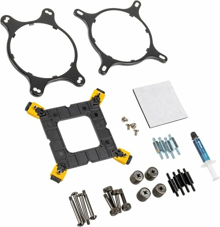 Kuler për procesor Kolink Umbra Void 120 AIO, 12 cm, Alumini, Gjelbër