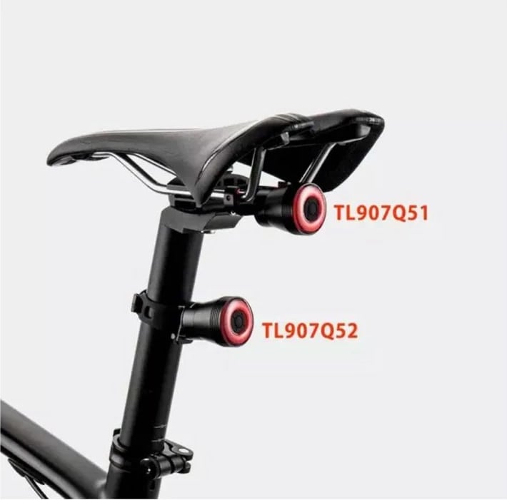 Dritë prapa biçiklete Rockbros, e zezë