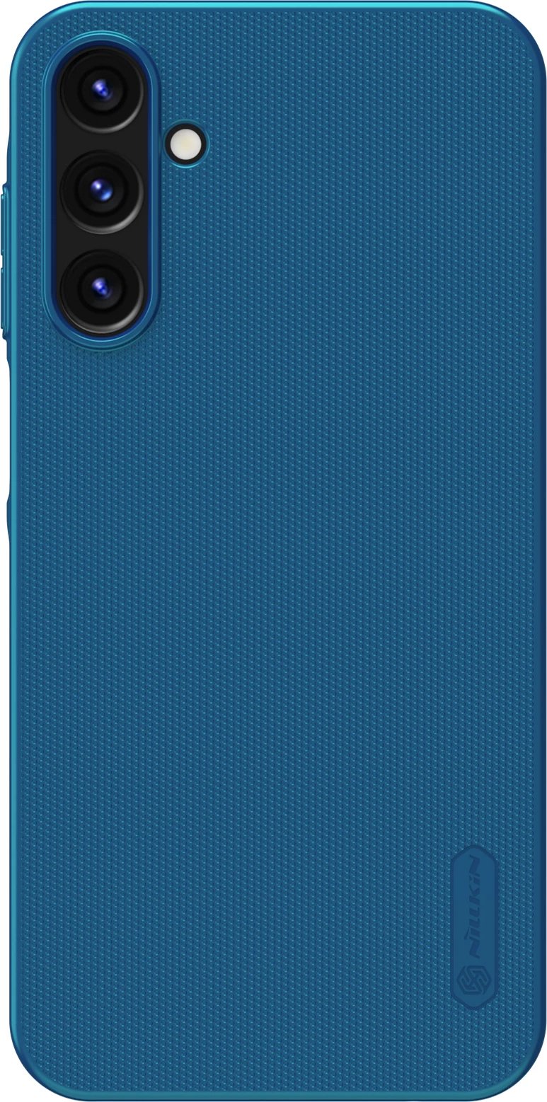 Mbështjellës Nillkin Super Frosted Shield për Samsung Galaxy A15 5G, i fortë, Blu