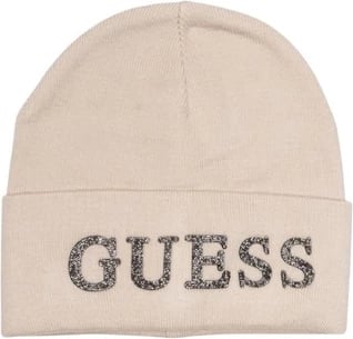 Kapelë Guess femra, beige