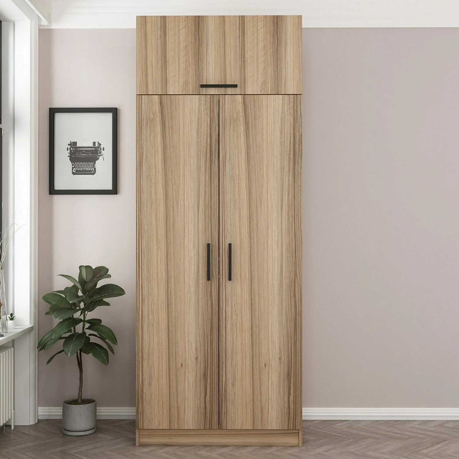 Dollap Skye Decor, ngjyrë lisi, 2238