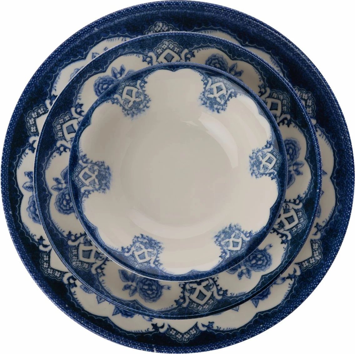 Set enësh për drekë (24 copë), Hermia Concept, Bluecourt