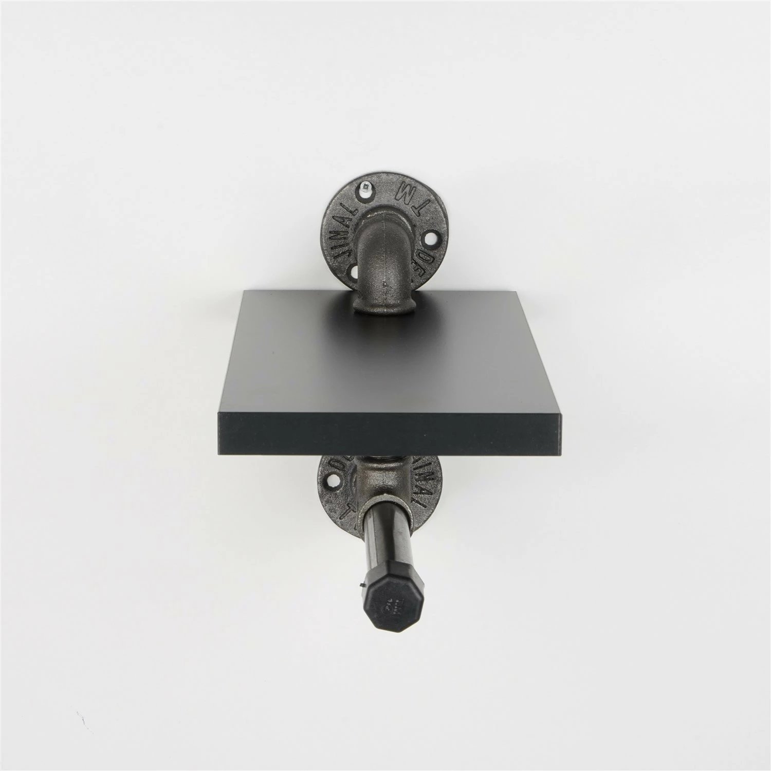 Raft muri Pipe, ngjyrë e zezë, BORURAF238