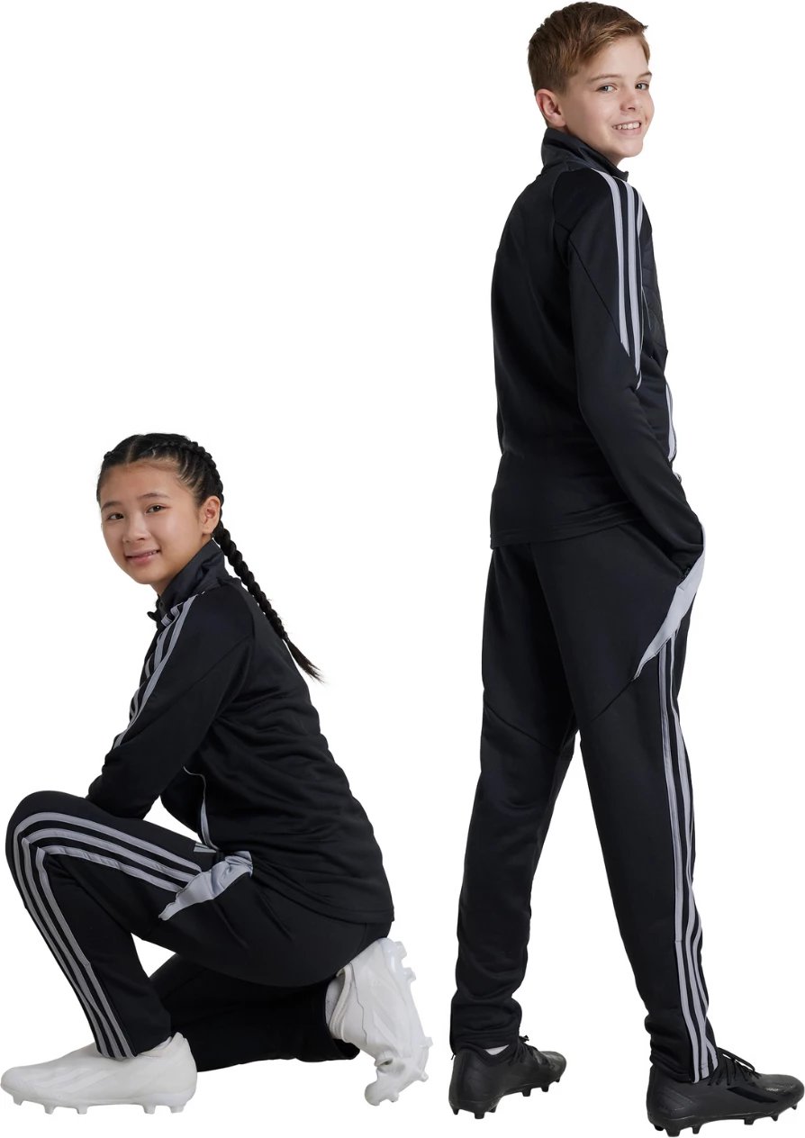 Pantallona sportive për fëmijë adidas, të zeza