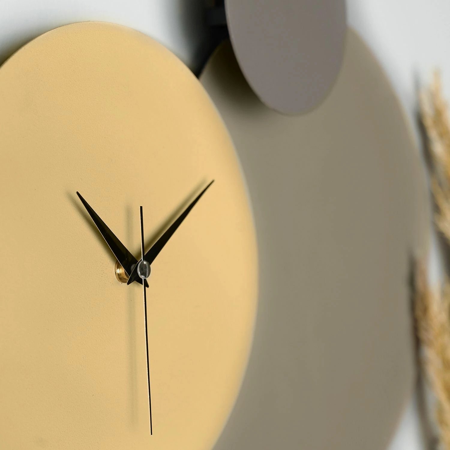 Orë muri dekorative metalike Wallity, Pavimento, bezhë