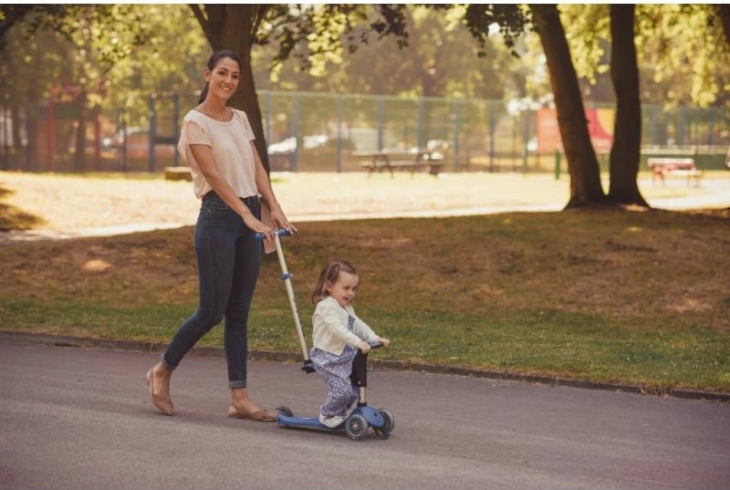 Scooter për fëmijë Globber, ngjyrë e verdhë