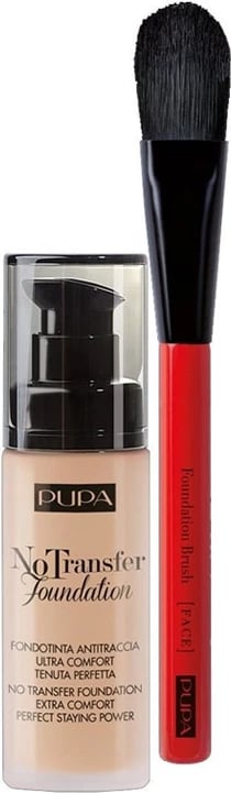 Pupa Kit No Transfer Foundation + Brush 001