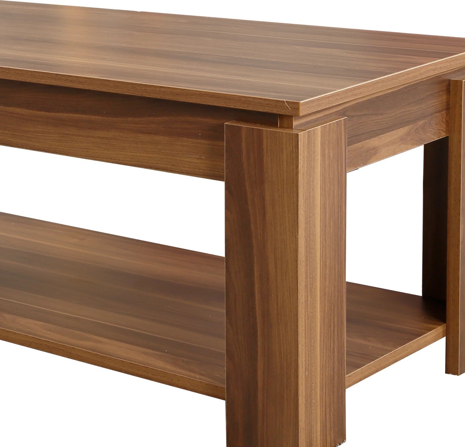 Tavolinë kafeje Hanah Home, raft, ngjyrë arre