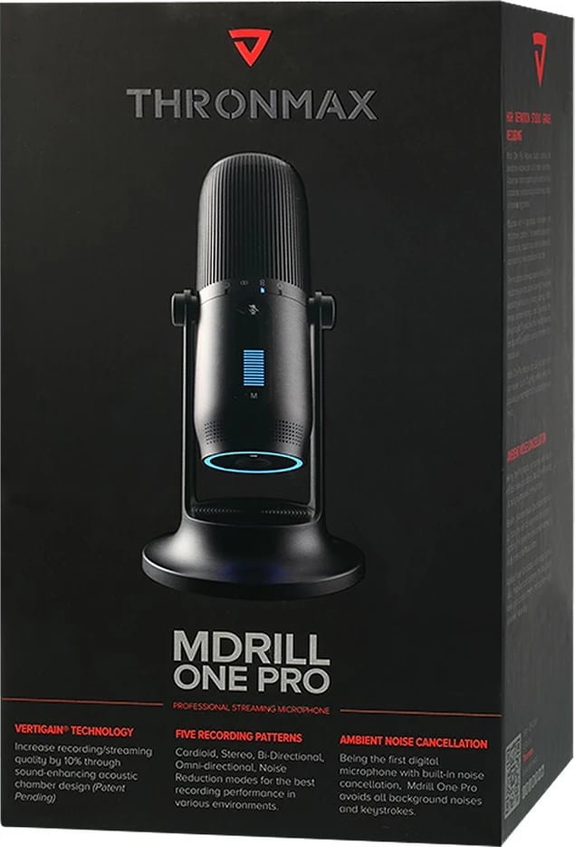 Mikrofon Thronmax Mdrill One Pro TM-M2PG, 96kHz/24bit, Slate Gray