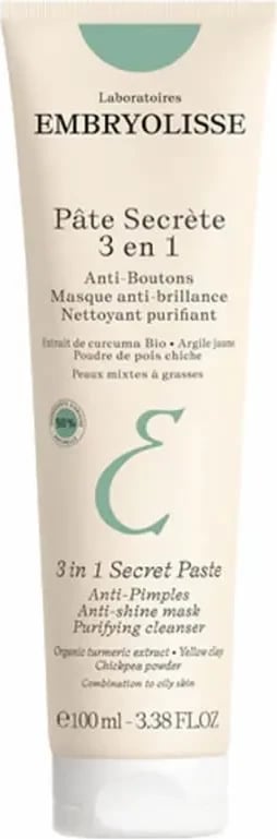 Pastë fytyre 3-në-1 Embryolisse Paté Secréte unisex 100ml