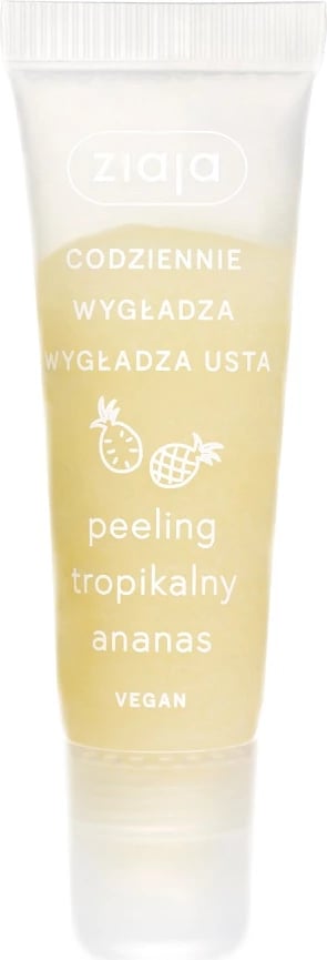 Scrub për buzë Ziaja Tropical Pineapple për femra, 12ml