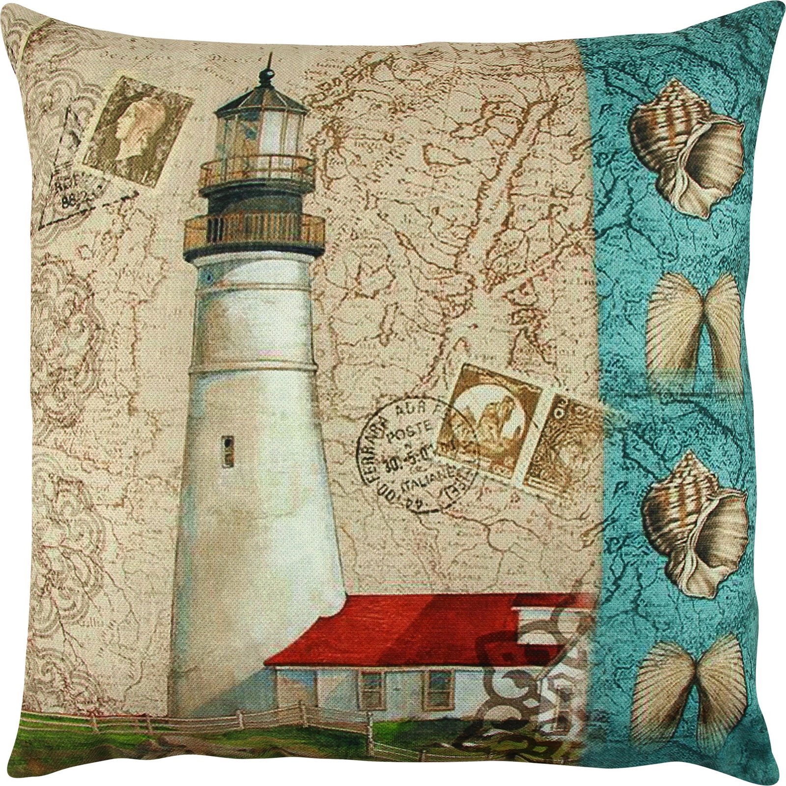 Jastëk dekorativ Evila Originals, A12600, shumëngjyrësh, 43x43cm