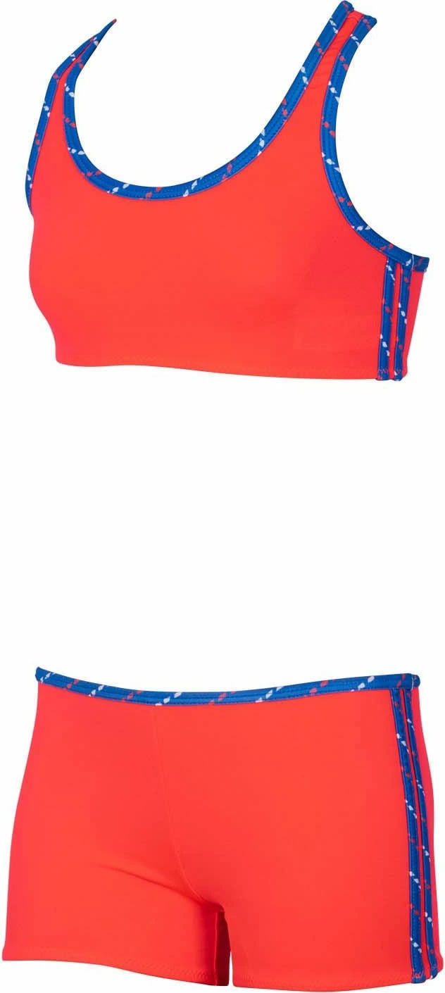 Set bikini sportiv dy pjesësh, ngjyrë korale, Jumeon