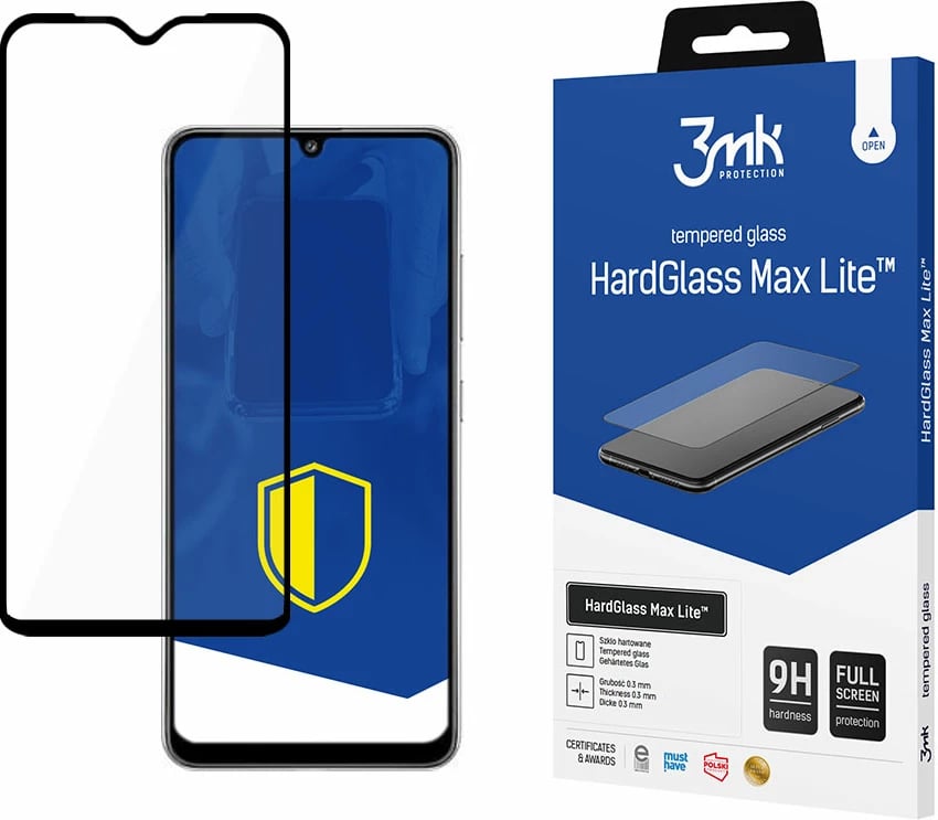 Xham mbrojtës 3mk HardGlass Max Lite për Samsung Galaxy A32 4G