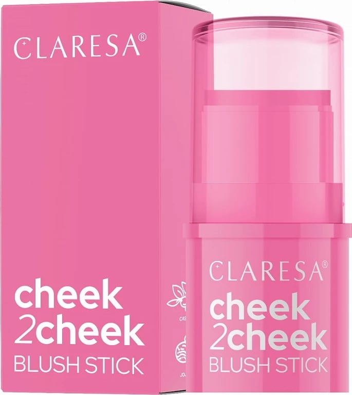Blush në stick për femra Claresa Cheek 2 Cheek 01 Candy Pink 5.5g