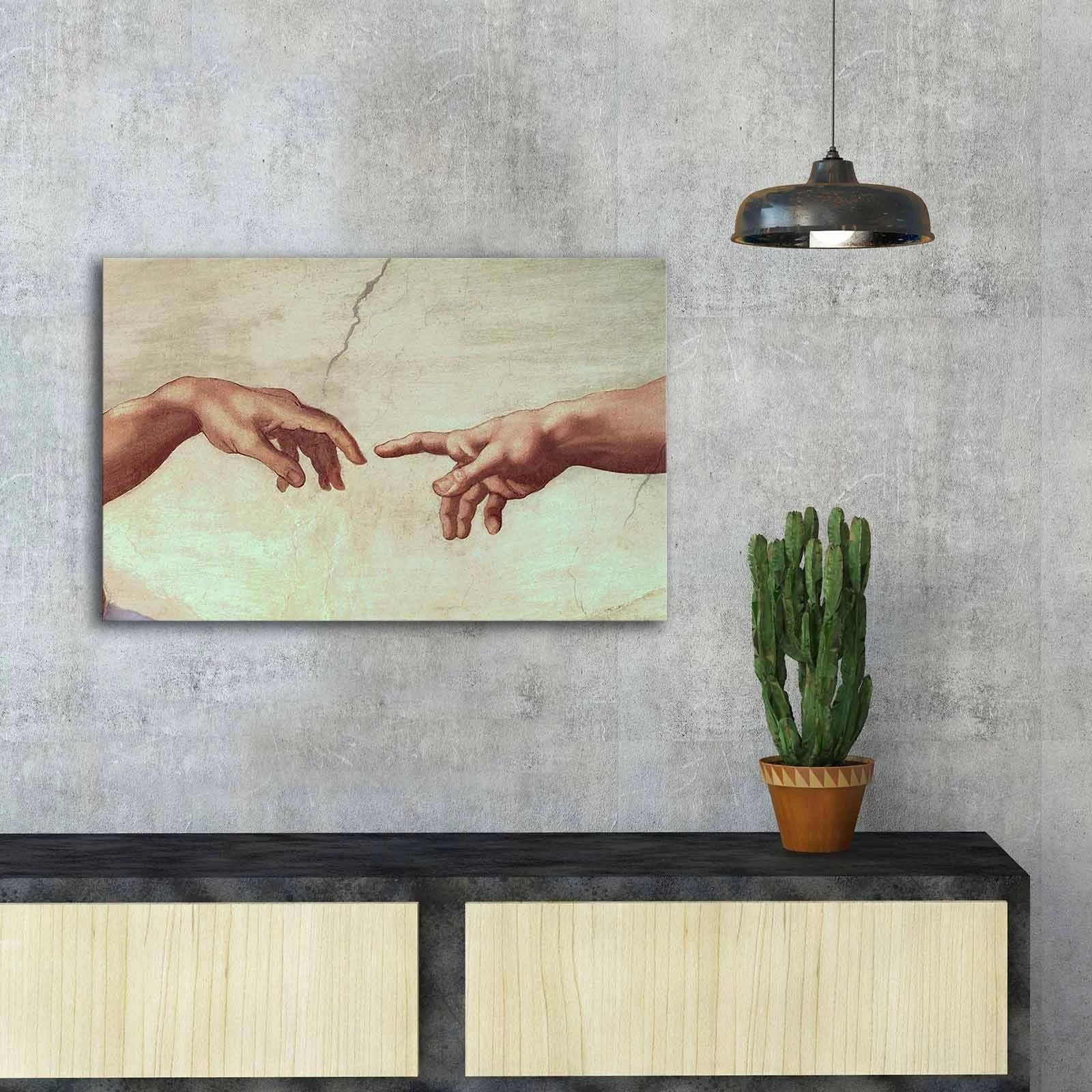 Pikturë dekorative në kanavacë, FAMOUSART-021, shumëngjyrëshe, 45x70cm